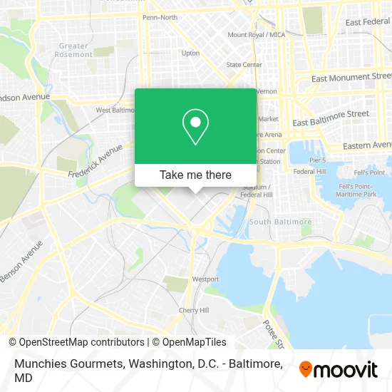 Munchies Gourmets map