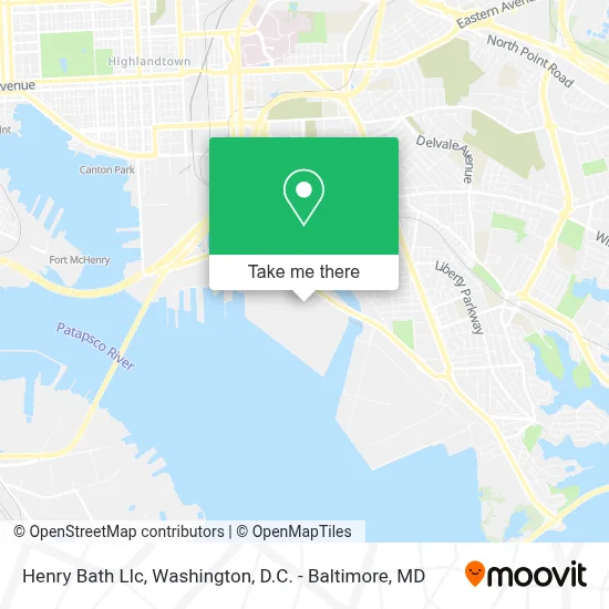 Henry Bath Llc map