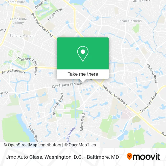 Jmc Auto Glass map