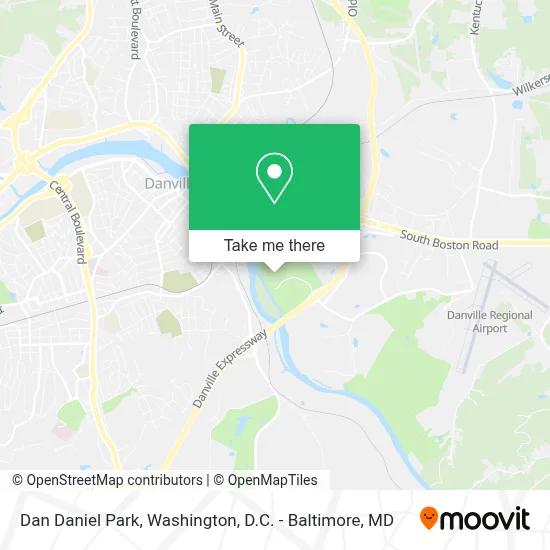 Dan Daniel Park map