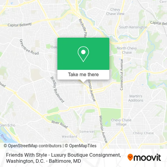 Friends With Style - Luxury Boutique Consignment map