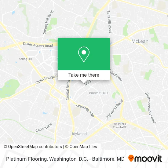 Platinum Flooring map