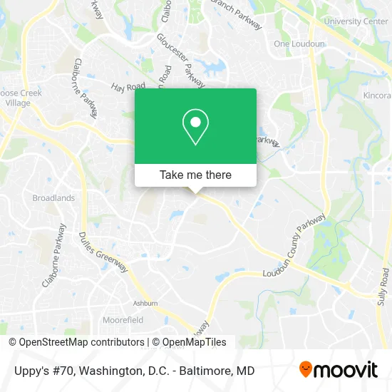 Uppy's #70 map