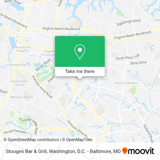 Stooges Bar & Grill map