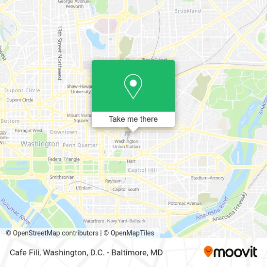 Cafe Fili map