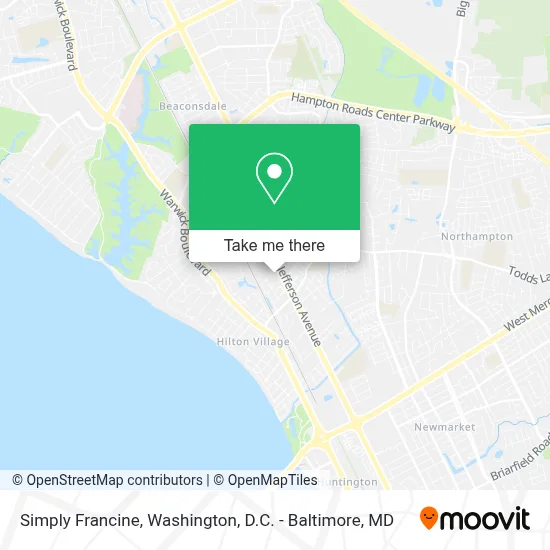 Simply Francine map