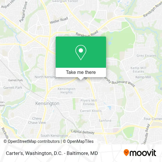 Carter's map