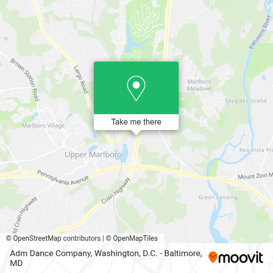 Adm Dance Company map