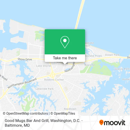 Good Mugs Bar And Grill map