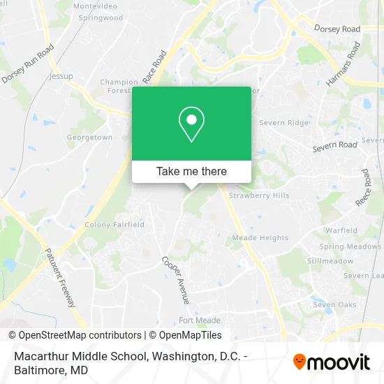 Macarthur Middle School map