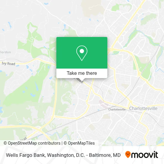 Wells Fargo Bank map