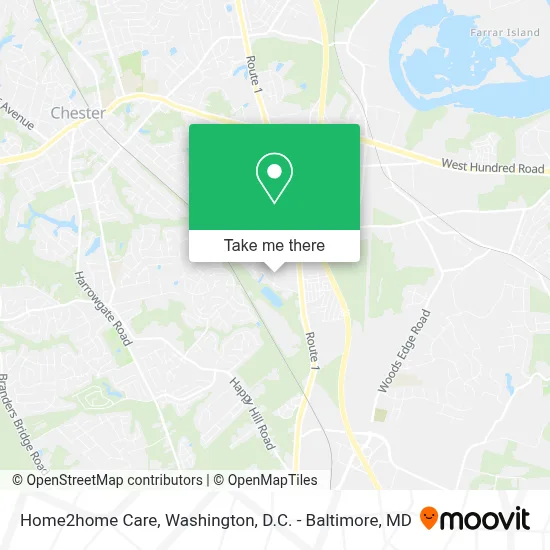 Home2home Care map