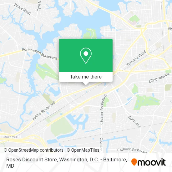 Roses Discount Store map