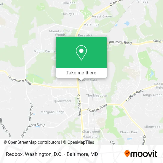 Redbox map