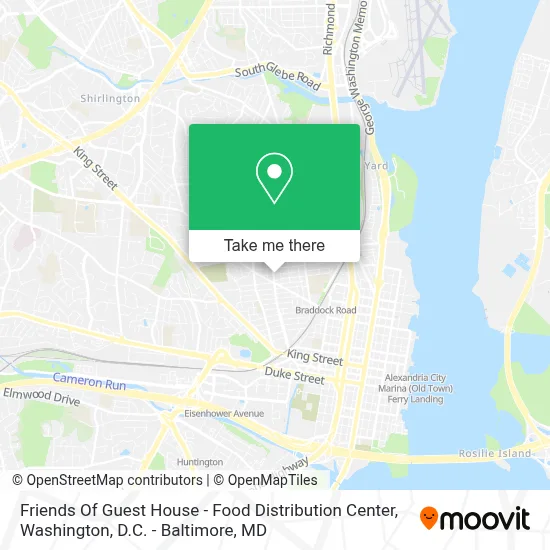 Friends Of Guest House - Food Distribution Center map