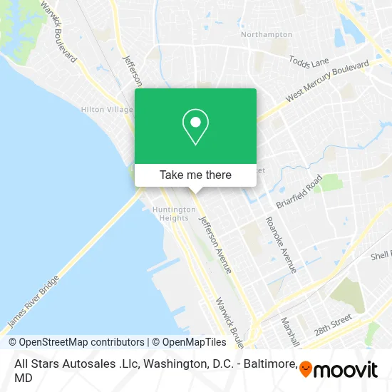 All Stars Autosales .Llc map