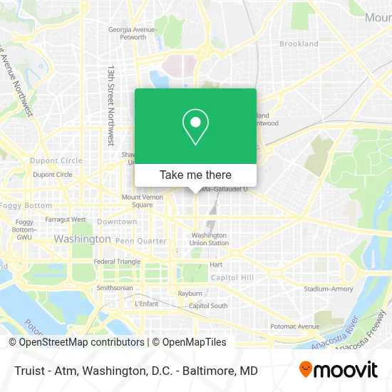Truist - Atm map