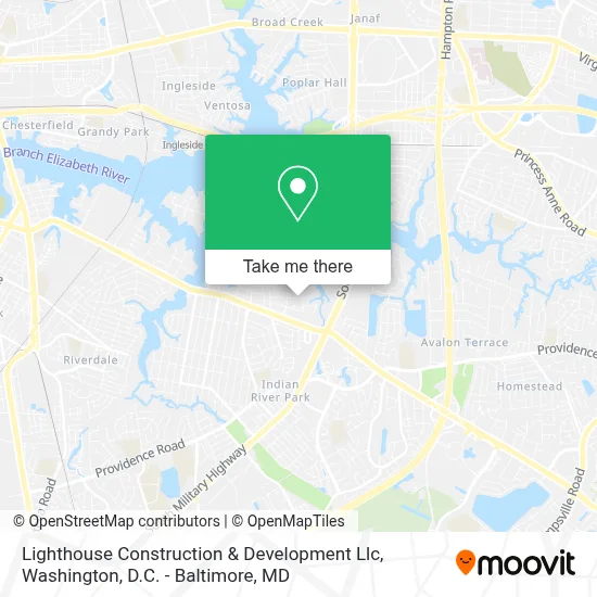 Lighthouse Construction & Development Llc map