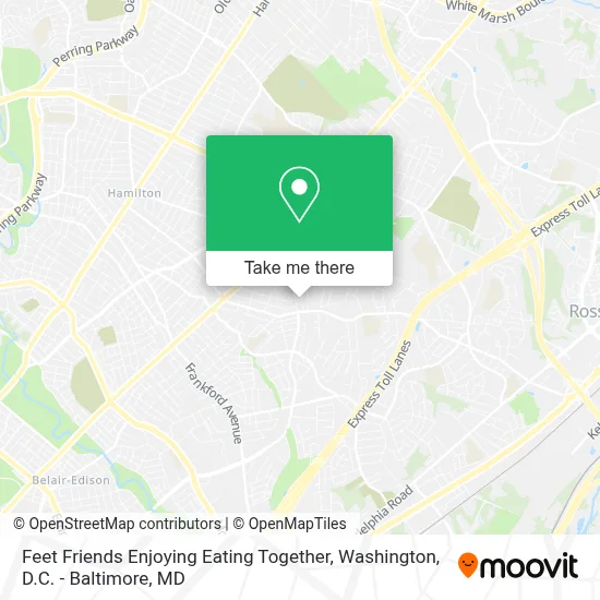 Feet Friends Enjoying Eating Together map