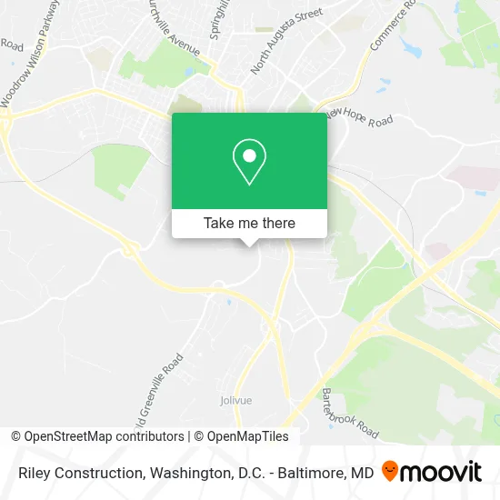 Riley Construction map