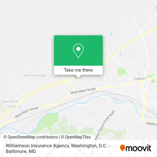 Williamson Insurance Agency map