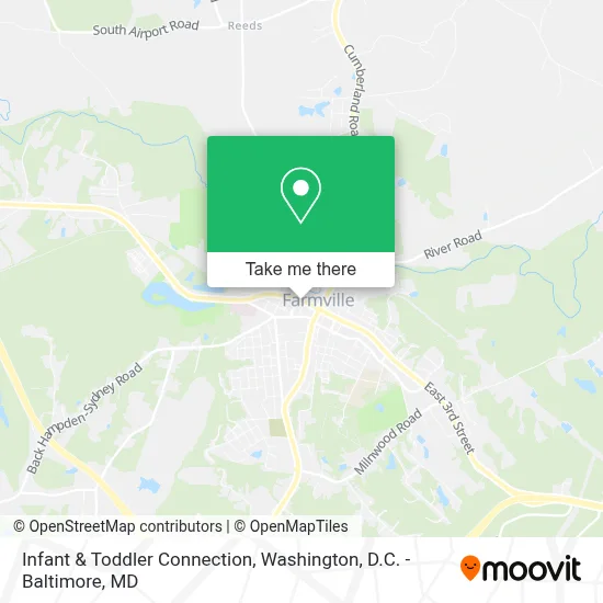 Infant & Toddler Connection map