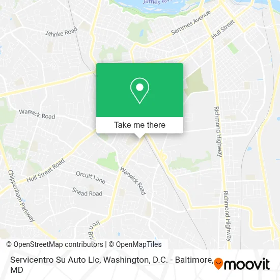 Servicentro Su Auto Llc map
