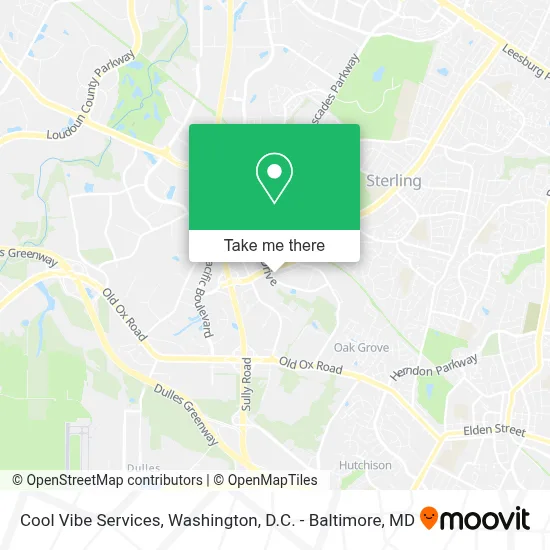Cool Vibe Services map