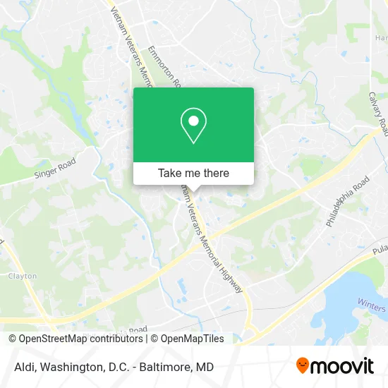 Aldi map