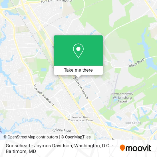 Goosehead - Jaymes Davidson map