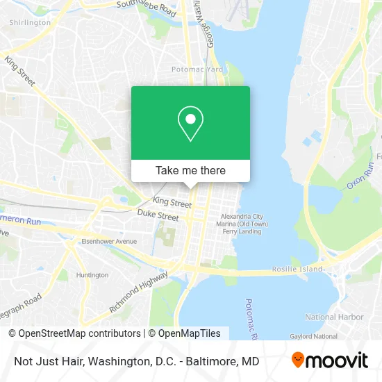 Not Just Hair map