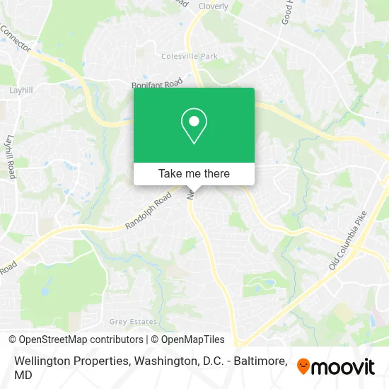 Wellington Properties map
