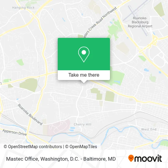 Mastec Office map
