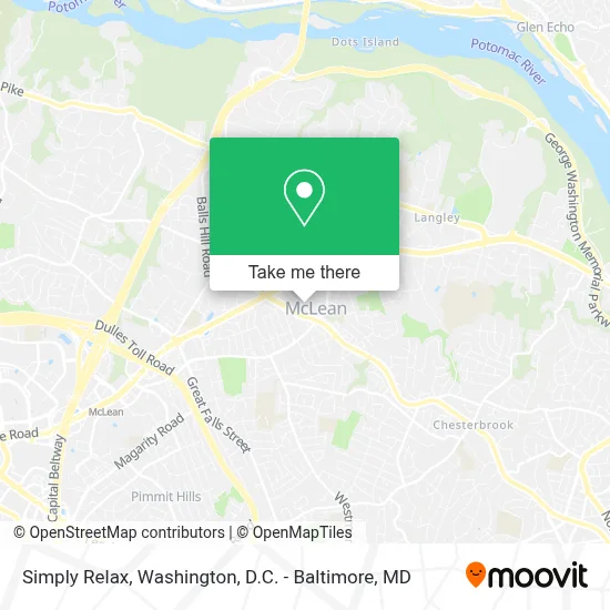 Simply Relax map
