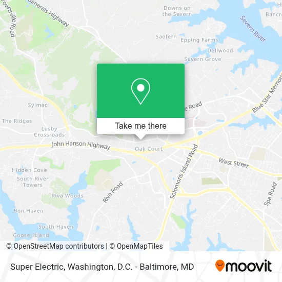 Super Electric map
