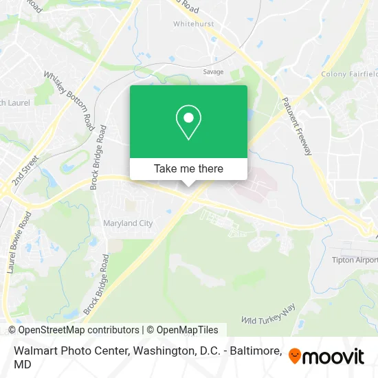 Walmart Photo Center map