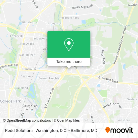 Redd Solutions map