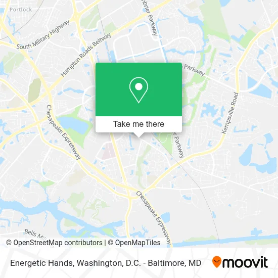 Energetic Hands map