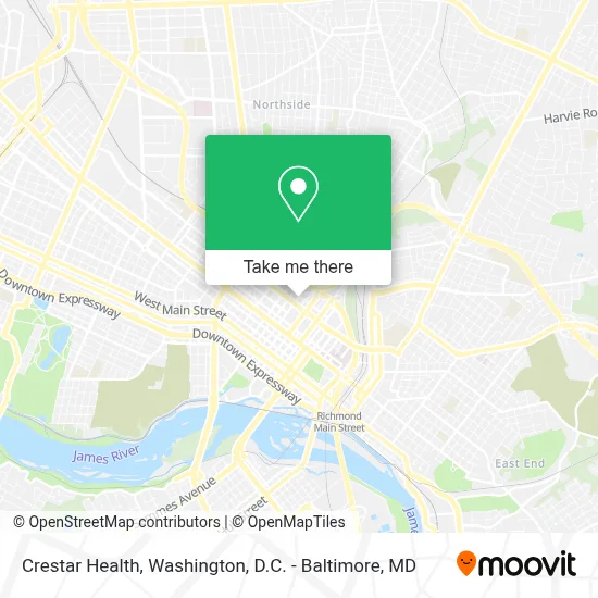 Crestar Health map