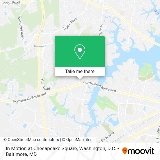 In Motion at Chesapeake Square map