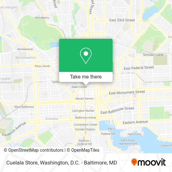 Cuelala Store map
