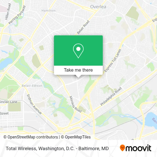 Total Wireless map
