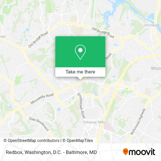 Redbox map