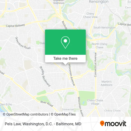 Pels Law map