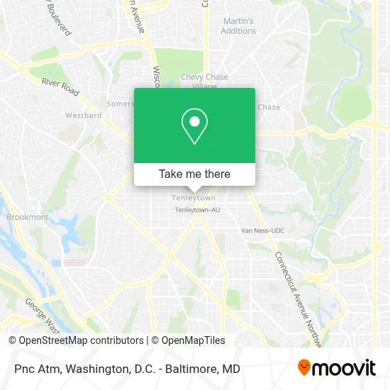 Pnc Atm map