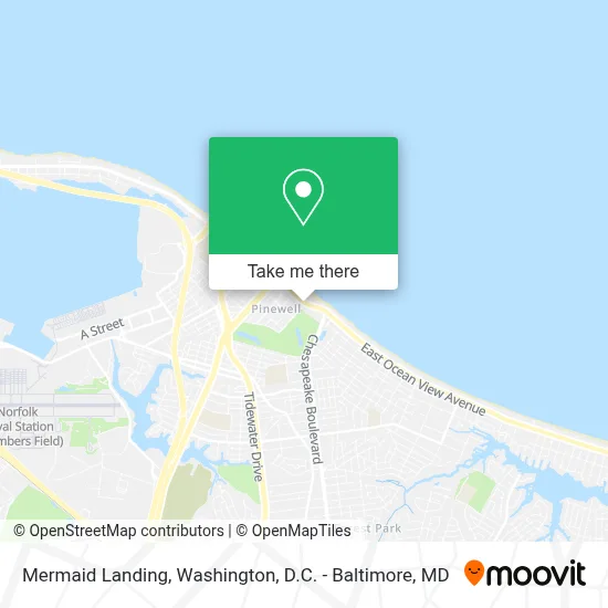 Mermaid Landing map