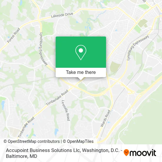 Accupoint Business Solutions Llc map