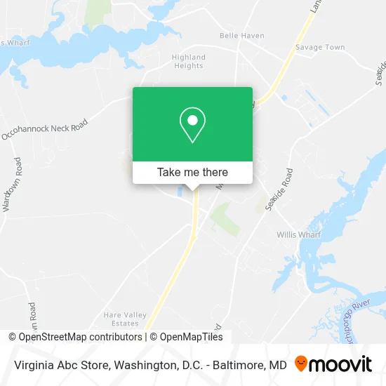 Virginia Abc Store map