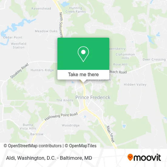 Aldi map
