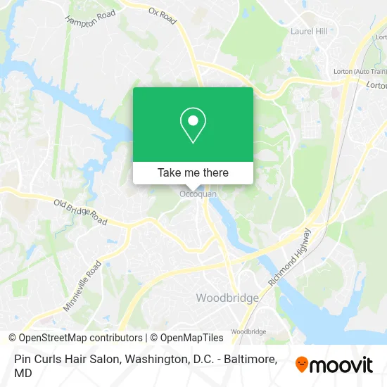 Pin Curls Hair Salon map